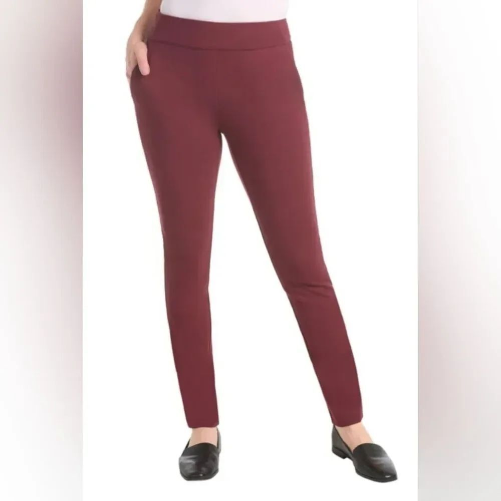 Dalia Ruby Womens Pull On Ponte Pants